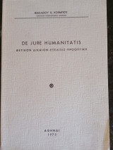 De Jure Humanitatis
