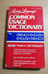 Common usage dictionary French-English English-French