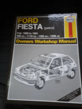 Ford Fiesta Petrol 89 to 93