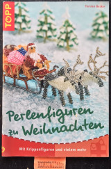 Perlenfiguren zu Weihnachten