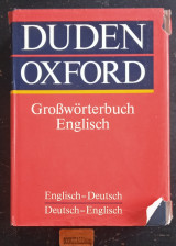 Duden - Oxford Großwörterbuch Englisch. Englisch- Deutsch / Deutsch- Englisch