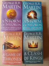 A game of thrones - A clash of kings - A storm of swords part 1 & part 2