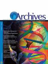 Αφίσα ίδρυσης του περιοδικού Archives: The International Journal of Medicine