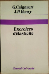 Exercices d'élasticité