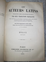 Les Auteurs latins : Horace – Satires