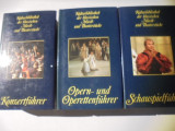 Kulturbibliothek der klassischen Musik- und Theaterstücke, Schauspiele Opern Operetten Konzerte in 3 Büchern