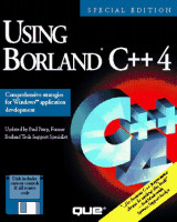 Using Borland C++ 4/Book and Disk