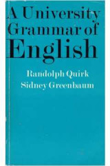 A University Grammar of English