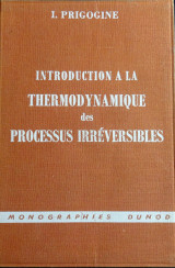 Introduction a la thermodynamique des processus irreversibles