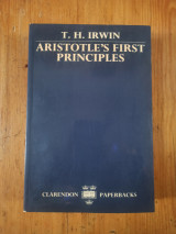 Aristotle's First Principles