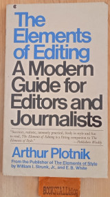 The Elements of Editing