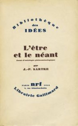 L'être et le néant ; essai d'ontologie phénoménologique