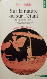 Sur la nature ou sur l'étant. La langue de l'être