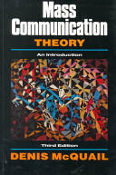 Mass Communication Theory An Introduction