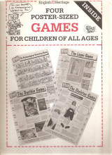 Four Poster-sized Games for children of all ages