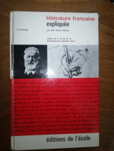 Literature Francaise expliquee