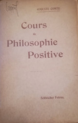 Cours de Philosophie Positive - vol. 1
