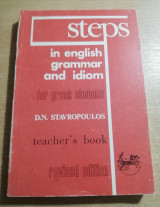 Steps in English grammar and idiom teacher's book