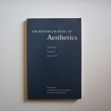 The British Journal of Aesthetics