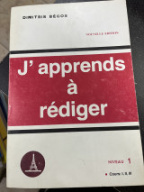 J' apprends a rediger