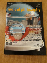 Radical Philosophy, issue 152 (November December 2008)