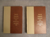 Funk & Wagnalls Standard Desk Dictionary Volumes 1 & 2