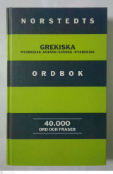 Norstedts Grekiska Ordbok nygrekisk-svensk,svensk-nygrekisk