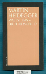 Was ist das - die Philosophie?