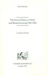 The social history of Italy and Western Europe, 700-1500