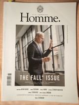 Περιοδικό Homme τεύχος 121 11/2016