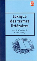 Lexique des termes littéraires