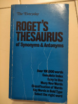 Roget's thesaurus of synonyms & antonyms