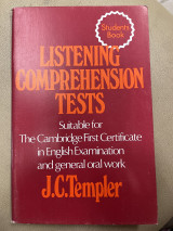 Listening comprehension tests student's book