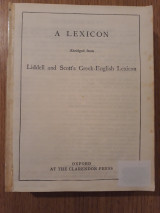 A Lexicon abridged from Liddell and Scott's Greek-English Lexicon