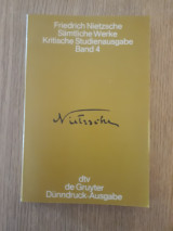 Samtliche Werke, kritische Studienausgabe, Band 4