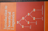 Introduction to Theoretical Linguistics