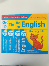 Collins Easy Learning, Times tables ,Addition and subtraction, Grammar and punctuation,English
