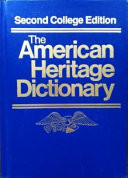 The American Heritage Dictionary