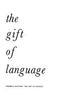 The Gift of Language