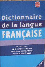 Dictionaire de la langue Francaise