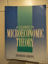A Course in Microeconomic Theory