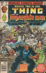 Marvel Two-in-one No 60 - The Thing and the Impossible Man