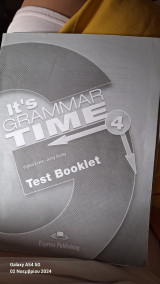It's Grammar time 4 Test Booklet