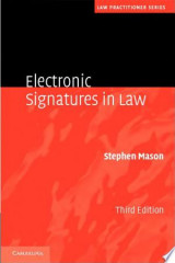 Electronic Signatures in Law