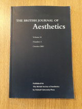 The British Journal of Aesthetics, vol. 41,4 (October 2001)