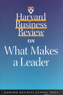 Harvard Business Review on what Makes a Leader