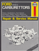 Ford Vehicle Carburettors Manual