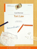 Tort Law Concentrate
