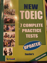 New Toeic 7 complete practice tests teacher’s + cd