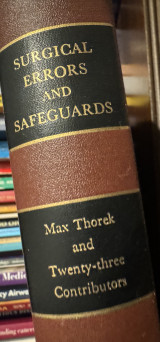 Surgical Errors and Safeguards